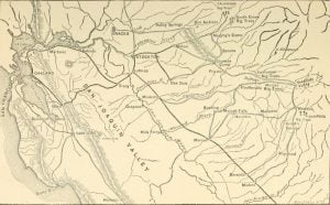 Maps of Routes to Yosemite Valley